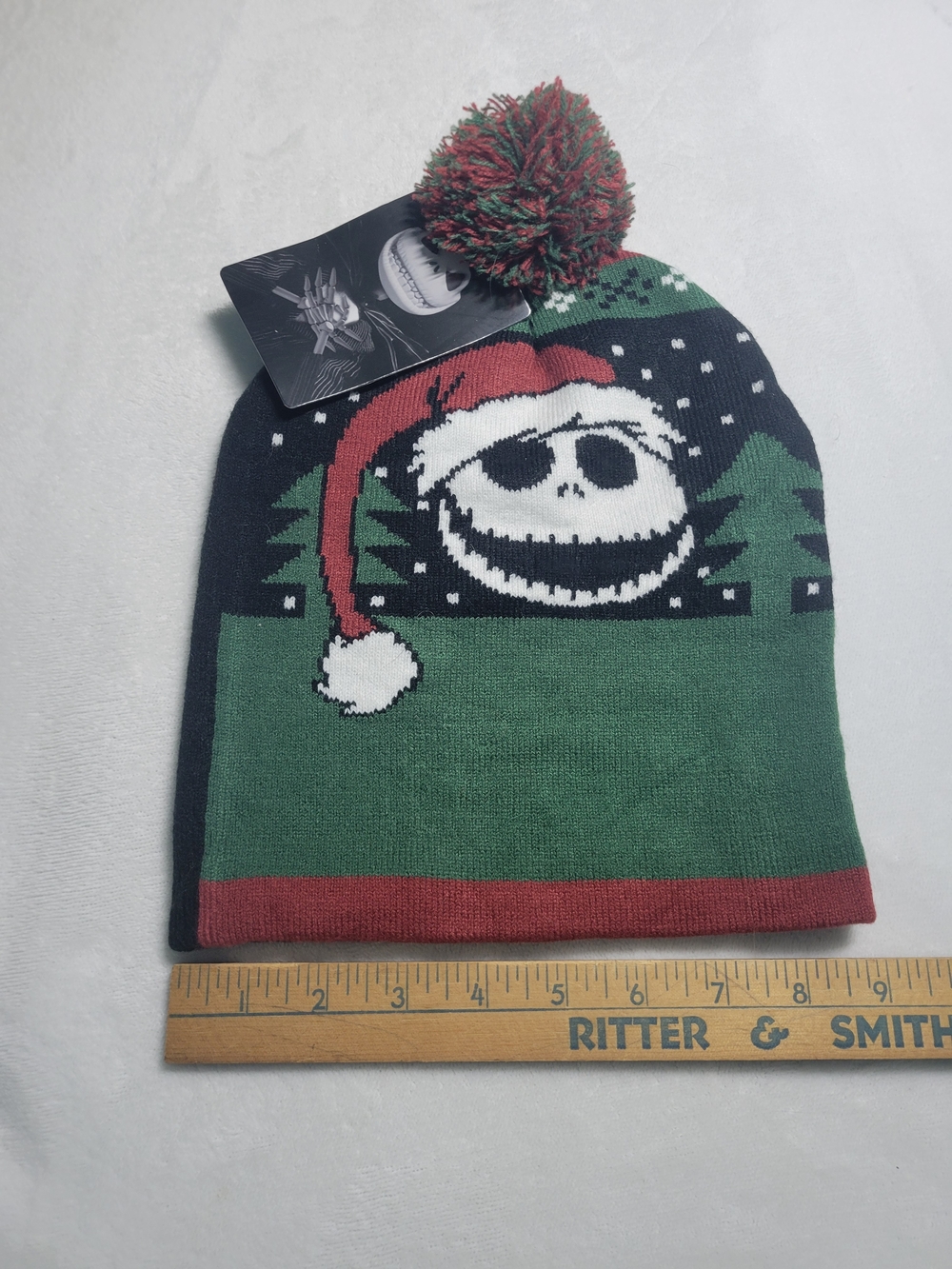 Disney A Nightmare Before Christmas Jack Skellington Pom Beanie